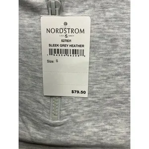 LOU & GREY‎ Signature Soft Plush Quarter Zip Pullover Sweatshirt Gray Size S new thumbnail 6
