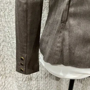 Grass collection juniors Brown blazer size‎ medium thumbnail 2