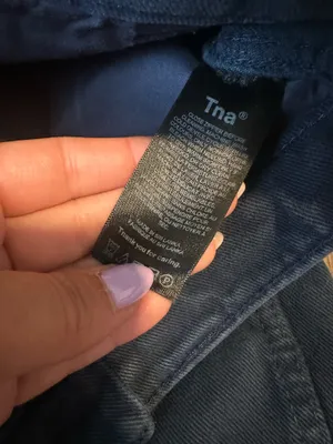 Aritzia TNA navy cargo pants  thumbnail 4