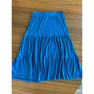 Vintage Y2K Double Take Strapless Dress Small Blue Flowy Summer Soft Romantic thumbnail 5
