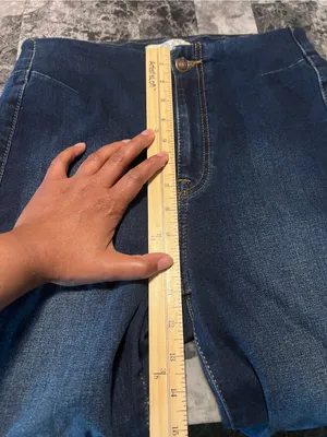 We The Free High Rise Stretch Dark Wash Cutoff Skinny Crop Jean Size 29‎ thumbnail 10
