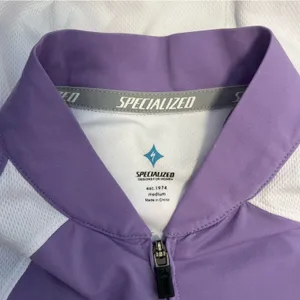 Specialized Solar Vita Jersey White and Lavender Cycling Jacket Size Medium thumbnail 6