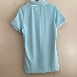 NWT Peter Millar Women’s Performance Golf Polo • Size S • Light Blue • Tournamen thumbnail 2