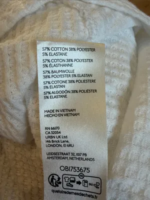 Free People Coraline white thermal long sleeve top thumbnail 6