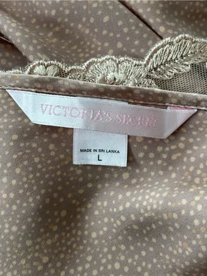 Vintage Victoria's Secret Y2K Satin Cowl Neck Cami Top Lace Trim Mauve Size L thumbnail 7