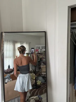 Strapless Top Gray Size XS thumbnail 2