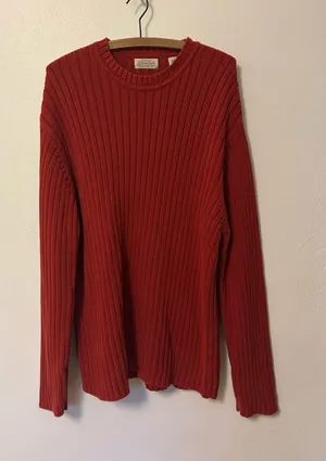 Orange/Red St John’s Bay Sweater thumbnail 1