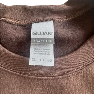BABE‎ Women's Brown Crewneck Embroidered Sweatshirt XL NWOT thumbnail 4