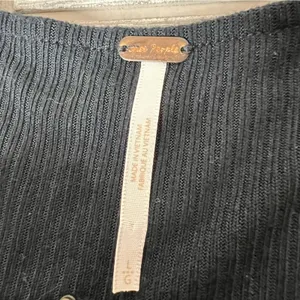 Free People devin Henley top black sz‎ L thumbnail 6