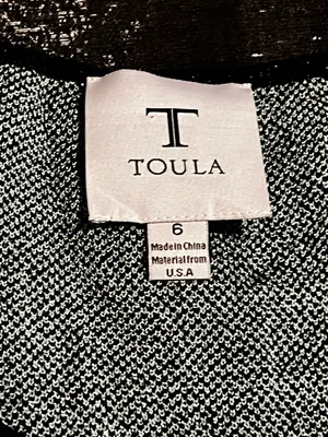 Womens NWT sz6 wool blend Toula blouse thumbnail 3