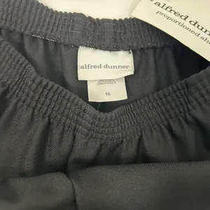 Alfred Dunner Black Pants Women's Size 10 New With Tags Classic Office Career thumbnail 5