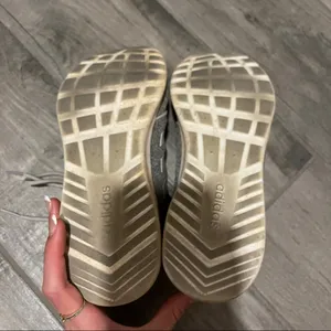 Adidas Grey Cloudfoam tennis shoes thumbnail 6