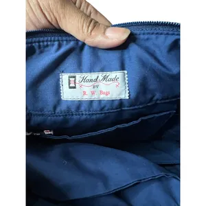 Handmade Atlanta Braves Crossbody Bag Women Blue Quilted Denim MLB thumbnail 6