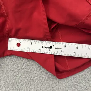 Lululemon Speed Up Shorts High Rise 4" Dark Red Athletic Athleisure Women's 2 thumbnail 7