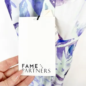 NWT Fame and Partners Fallen Leaves Floral Maxi Dress‎ Women's 10 Wedding Guest thumbnail 7