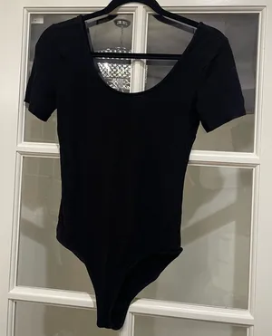 Forever 21 Classic Black Bodysuit thumbnail 1