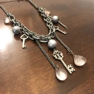 Key 🔑 charm necklace thumbnail 4