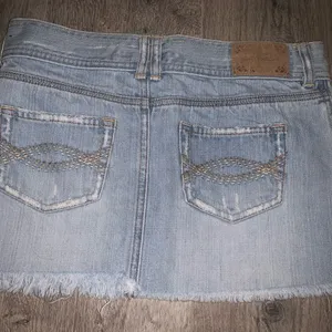 Vintage Abercrombie Mini Denim Skirt Junior thumbnail 7