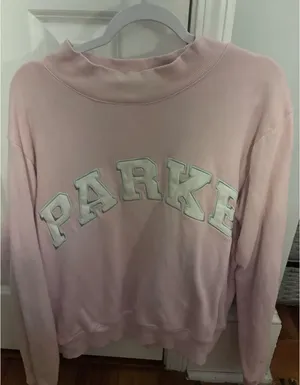 PARKE Mockneck Sweatshirt in Sprinkle: Size S/M thumbnail 3