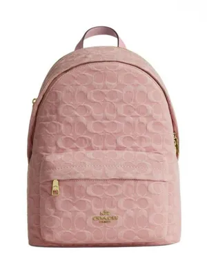 coach Taylor Small Backpack In Signature Denim cer70 thumbnail 1