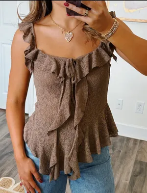 Brown top thumbnail 2