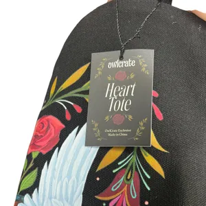 OwlCrate Serpent & Dove Heart Tote Bag - Shelby Mahurin April 2026 YA Box Item thumbnail 5