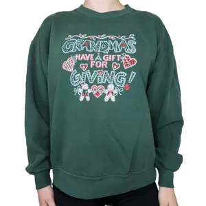 Jerzees Vintage 90s Grandmas Have A Gift For Giving Sweatshirt thumbnail 1