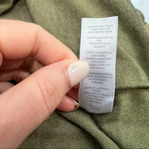 Alternative Apparel Camo Olive Green T-Shirt‎ Dress Size Small S thumbnail 3