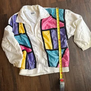 Vintage 90s Slade Colorblock Windbreaker Jacket thumbnail 2