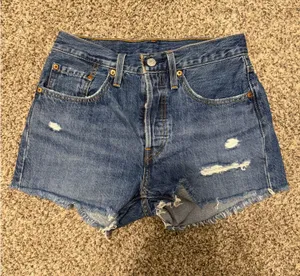 Levi’s 501 Shorts Denim High-Rise thumbnail 1