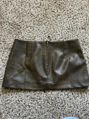 Pacsun Micro Leather Skirt thumbnail 3