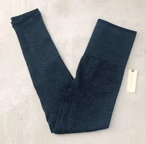 Anthropologie Splits59 Mila Seamless Leggings Indigo Blue Polka Dots NEW thumbnail 1