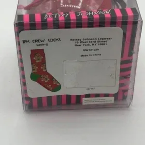 Betsey Johnson Holiday Seasonal Ornament Crew Socks thumbnail 3