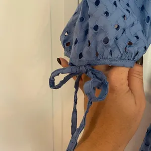 Just Taylor cotton smocked waist eyelet dress size 8 thumbnail 6