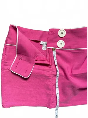 NWT Vintage Y2K Sunshine Apparel Pink Low Rise Mini Skirt Size 5 USA Made thumbnail 6