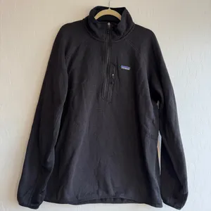 Patagonia Performance Better Sweater 1/4 Zip Fleece Black Mens XXL 2XL Polartec thumbnail 1