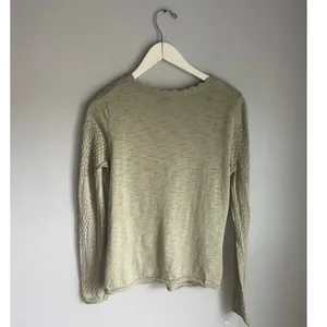 Frye Cardigan 100 Cotton Pointelle Scalloped Cottagecore Dainty Green Small Boho thumbnail 4