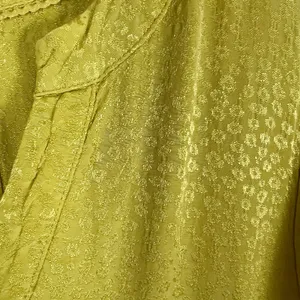 Anthropologie Maeve Sacha Jacquard Tiered Tunic Mini Dress Yellow Size Small thumbnail 5