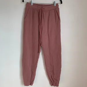NWT Lulu's Boat House Drawstring Jogger‎ Sweatpants in Mauve Pink thumbnail 3