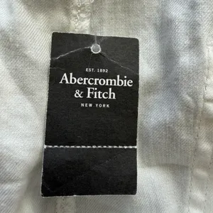 Abercrombie &‎ Fitch Womens Linen Shorts Size 12 Ivory Drawstring Resort Preppy thumbnail 13