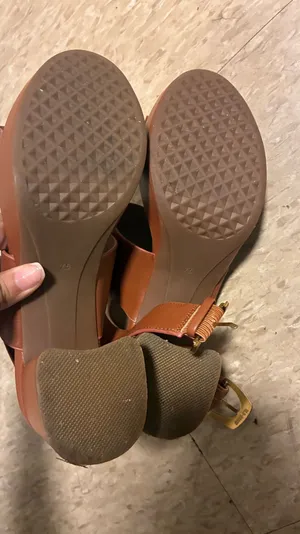 Aerosoles Chunky Platform Sandals in 70s Cognac Brown thumbnail 3