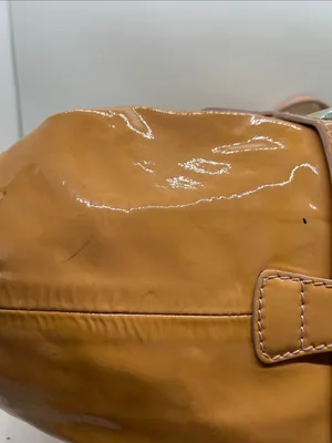 Jimmy Choo Ramona Tan Leather Metal Studded Hobo Shoulder Bag Purse 🔥🔥 thumbnail 12