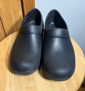 CROCS Black Professional Clog Mules thumbnail 1