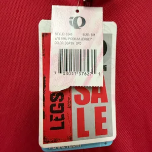 PEARL IZUMI Vibrant Red Podium Cycling Jersey thumbnail 7