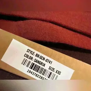 NWT Skims Sangria Bralette size XXS Cotton‎ Elastane NEW thumbnail 4