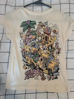 Brandy Graphic tee White thumbnail 2