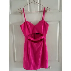 NBD x Naven Twins Cross‎ It Off Bodycon Dress in Pink Size S thumbnail 2