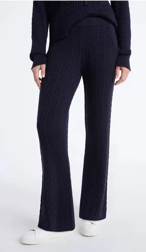 NEW free assembly sweater pants Blue thumbnail 1