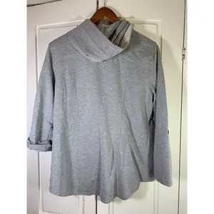 Susan Graver Hoodie Sweatshirt Jacket Womens Small Cozy Pockets‎ Basic Cabincore thumbnail 4