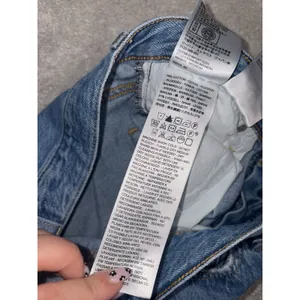 Levi's Premium Big E Ribcage Straight Ankle Jeans 29 Blue High Rise Button Fly thumbnail 8